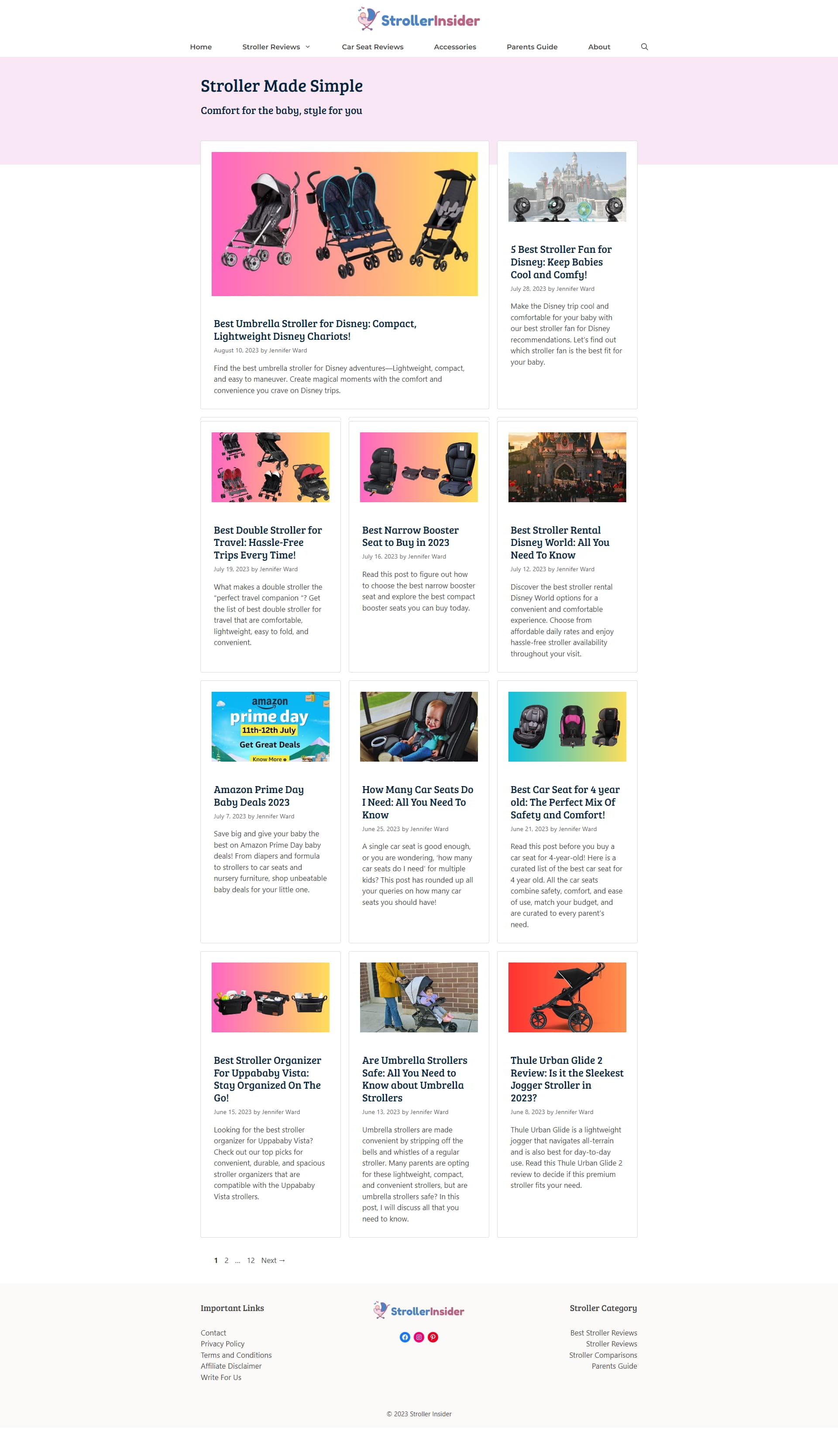 Stroller Insider — project screenshot