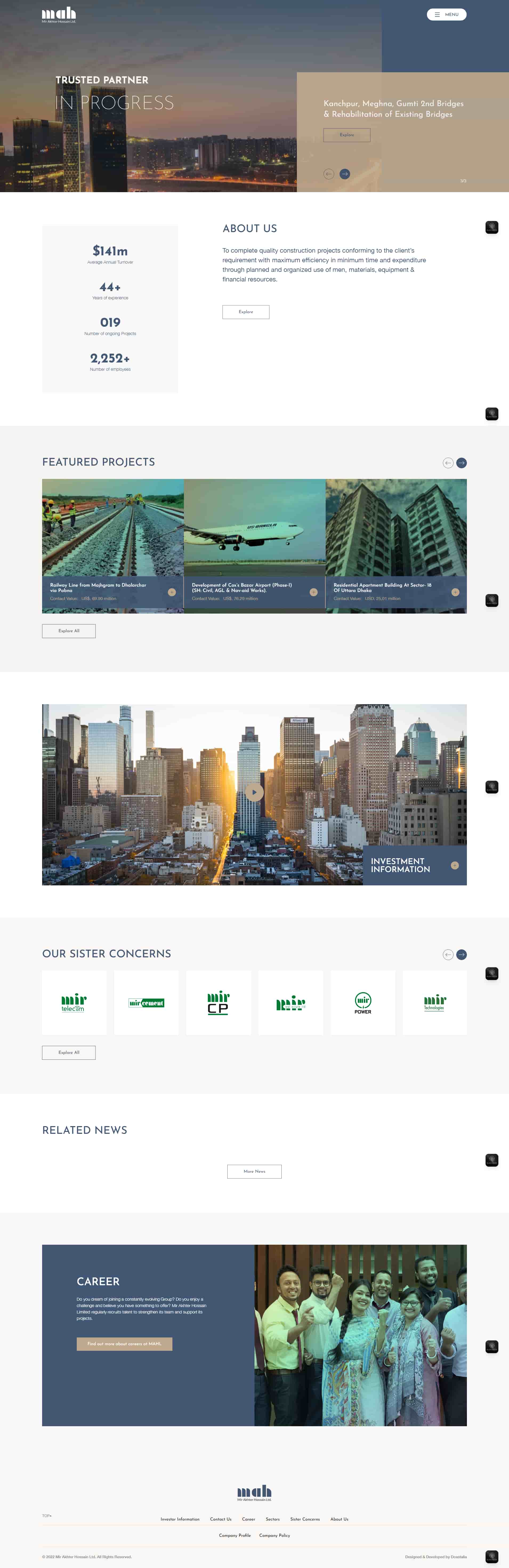Mir Akhter Hossain Limited — project screenshot