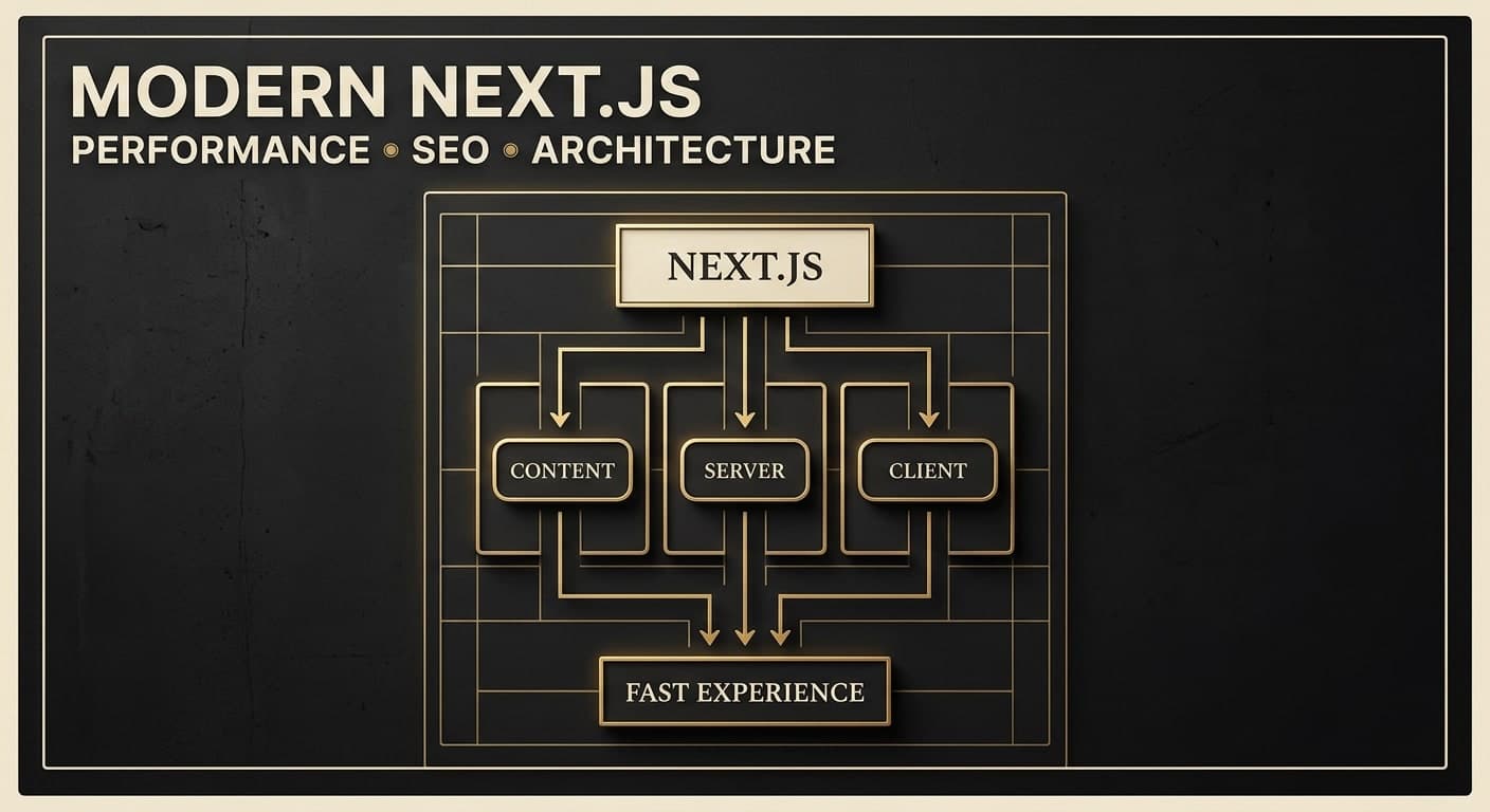 Building a Modern Next.js Application That Is Fast, SEO-Friendly, and Scalable